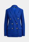 DOUBLE-BREASTED LINEN-COTTON BLAZER - Σακάκι - cruise royal