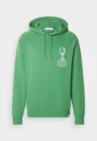TOURNAMENT HOODIE - Džemperis su gobtuvu - vintage green/white