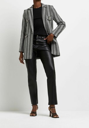 River Island Abrigo corto - grey