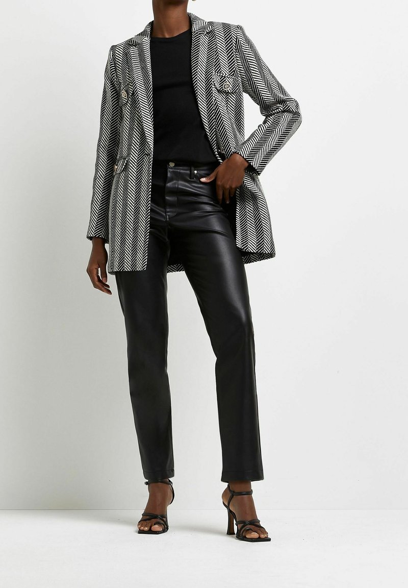 River Island Manteau court - grey