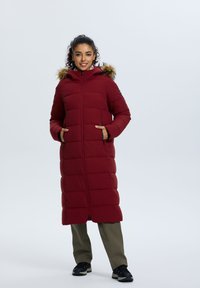 Icepeak HOODED - Wintermantel - wein