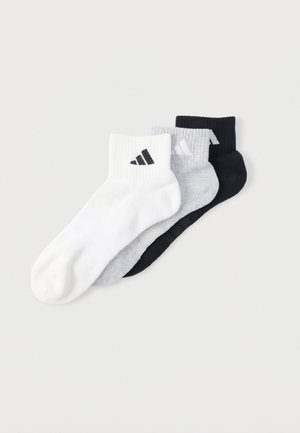 CUSHIONED SPORTSWEAR ANKLE 3 PAIR PACK - Sportsocken - medium grey heather/white/black