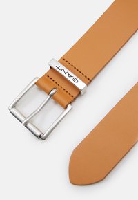 GANT LOGO BELT UNISEX - Pásek - sugar almond