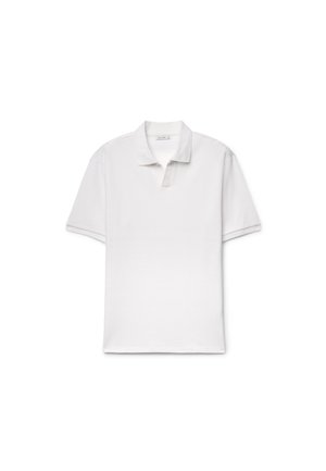 Calliope, T-SHIRT TINTA UNITA - Poloshirt - bianco ottico