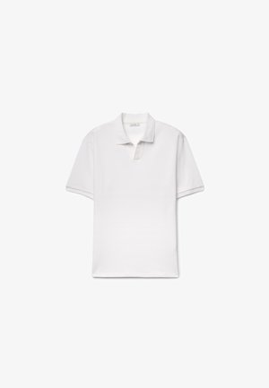 Calliope, T-SHIRT TINTA UNITA - Poloshirt - bianco ottico