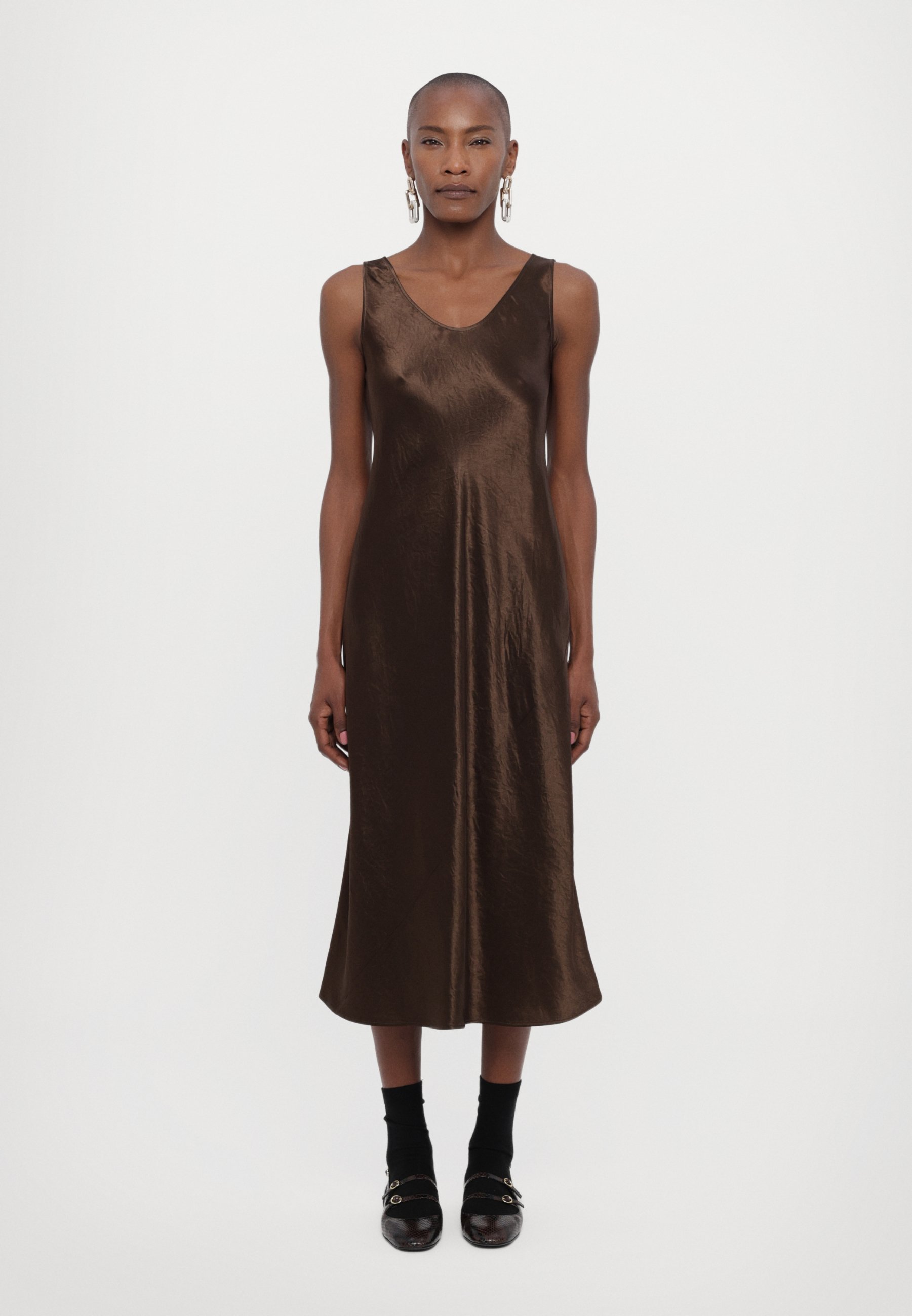 Max Mara Leisure TALETE - Cocktail dress / Party dress - marrone/brown -  Zalando.ie