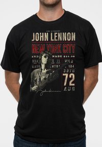 Paradiso Clothing JOHN LENNON NYC 72 UNISEX - Print T-shirt - black
