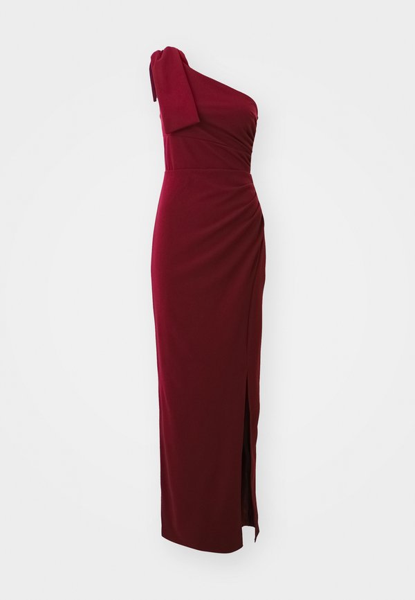 WEDDING TALIA BOW  - Jersey dress - wine2