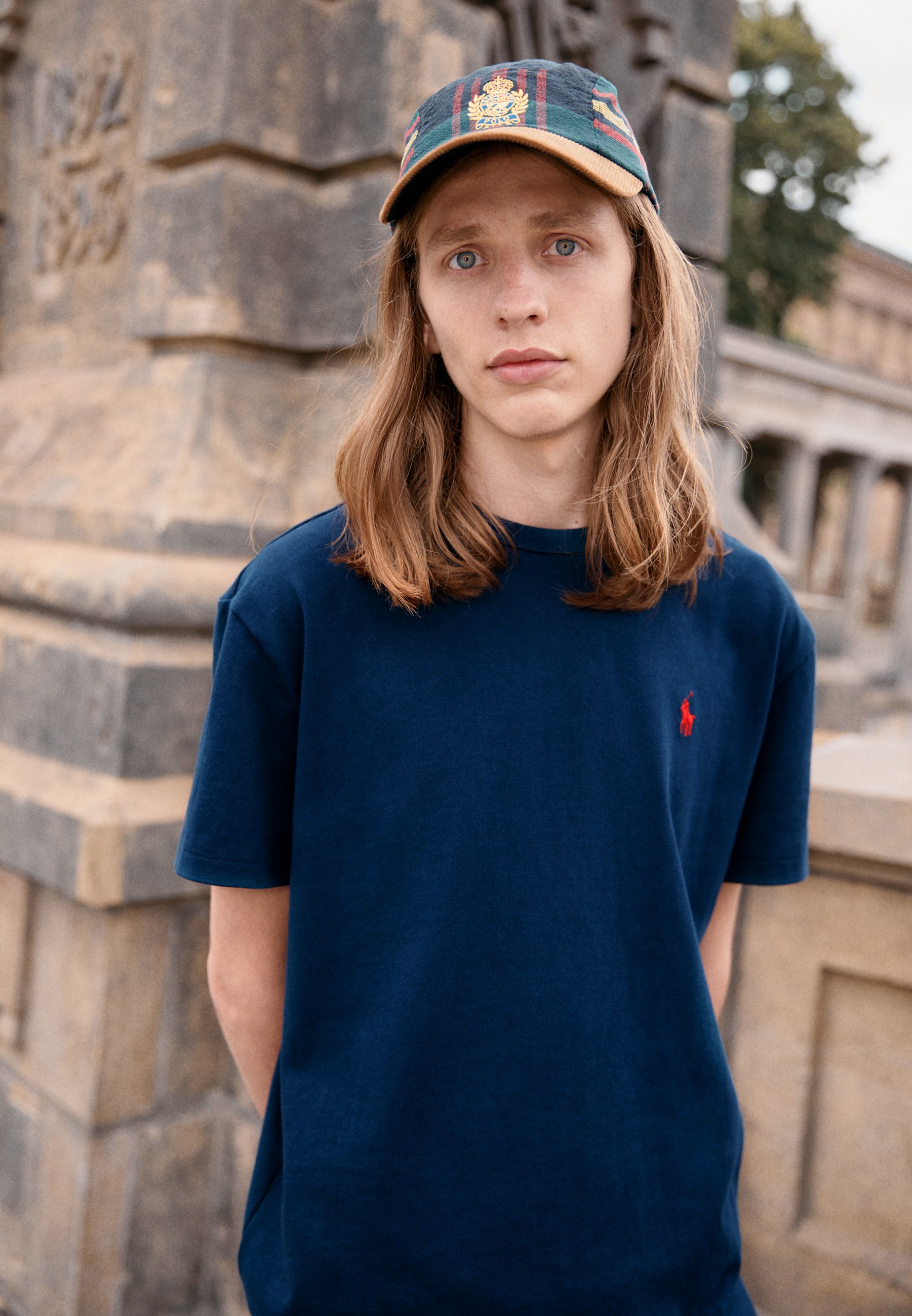 Polo Ralph Lauren SHORT SLEEVE - Basic T-shirt - newport navy/dark blue -  