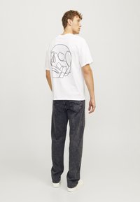 Jack & Jones JJIEDDIE JJORIGINAL  - Plati džinsi - black denim