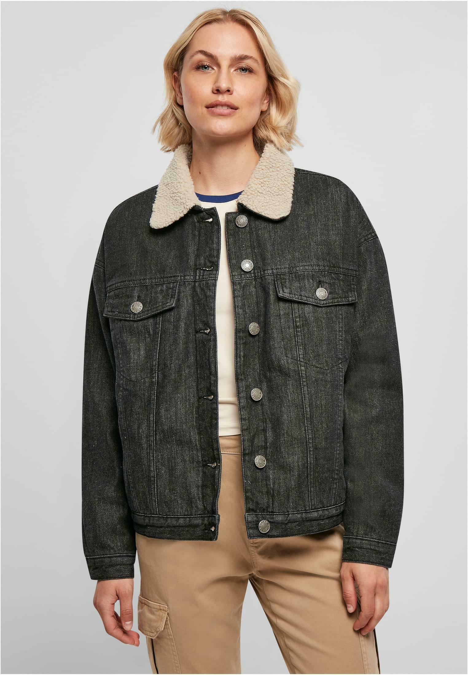 Urban Classics Farkkutakki Black Washed musta Zalando fi Urban Classics Farkkutakki Black Washed musta Zalando fi