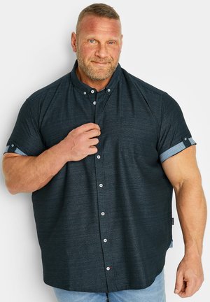 BadRhino SLUB SHORT SLEEVE - Hemd - blue