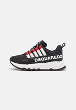 Dsquared2 Unisex Sneakers In Dark Green