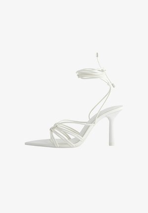 Bershka TIED - Sandales de bain - white