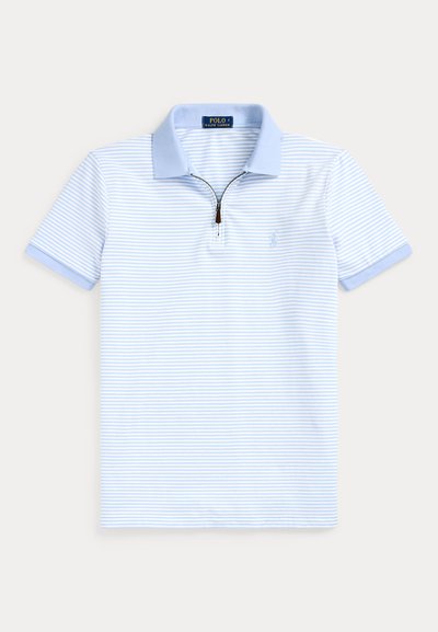 Polo Ralph Lauren CUSTOM SLIM FIT STRETCH MESH POLO SHIRT - Polo krekls - office blue/white