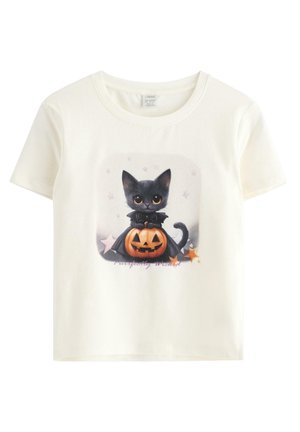 SHORT-SLEEVED - Printtipaita - white