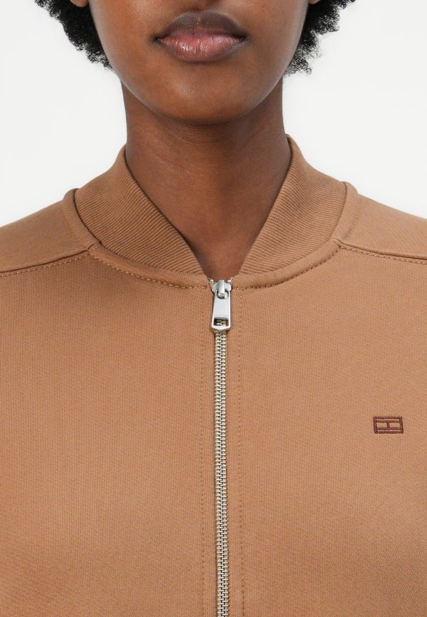 TONAL FLAG TERRY ZIP UP  - Bomber Jacket - hickory2