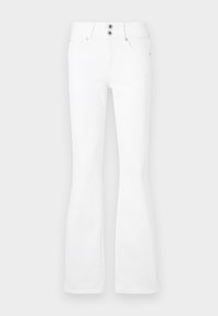 VENUS - Flared jeans - white denim