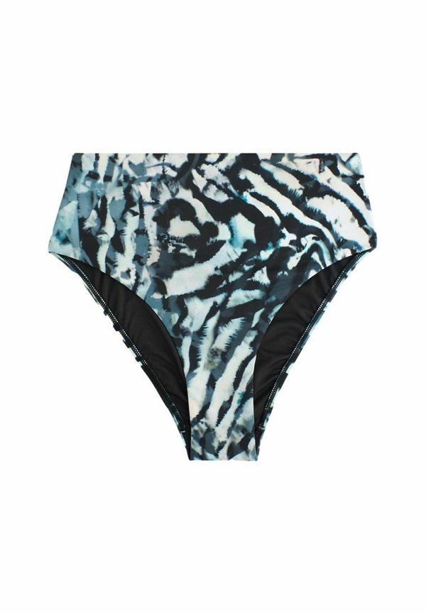 HIGH WAIST FIT - Bikini-Hose - zebra