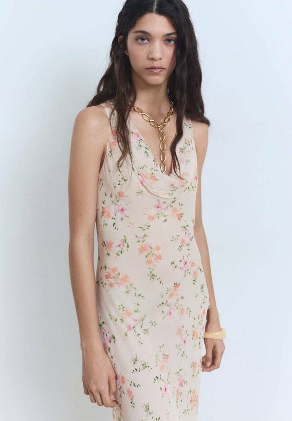 Maxi dress - salmon2