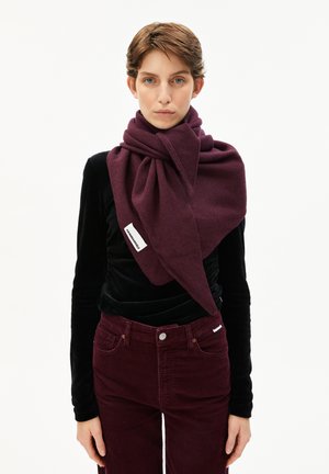 BRYANAA TRIANGLE - Foulard - dark cranberry