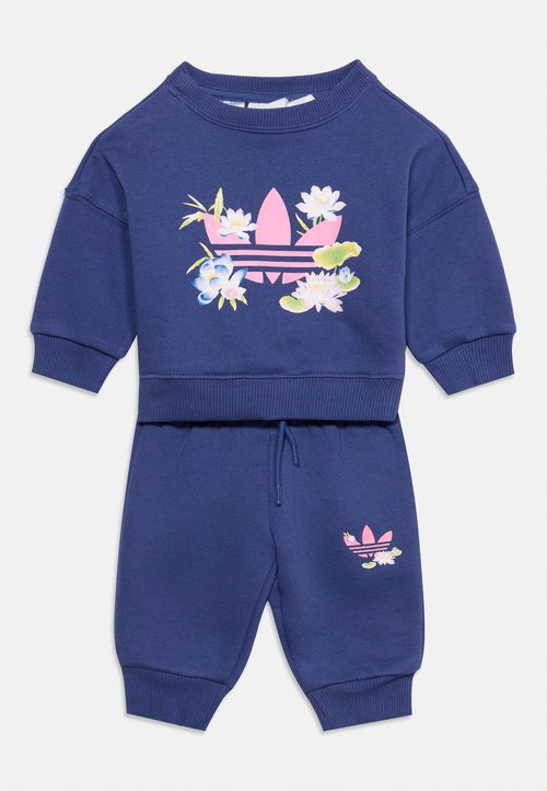 adidas Originals FLOWER UNISEX SET - Trening - muted purple