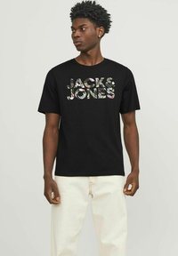 Jack & Jones - Trükipildiga T-särk - carbon Väikepilt 1