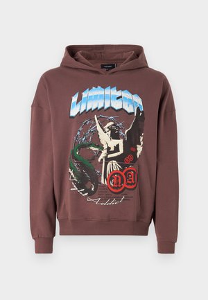 Night Addict, Sweatshirt - peppercorn