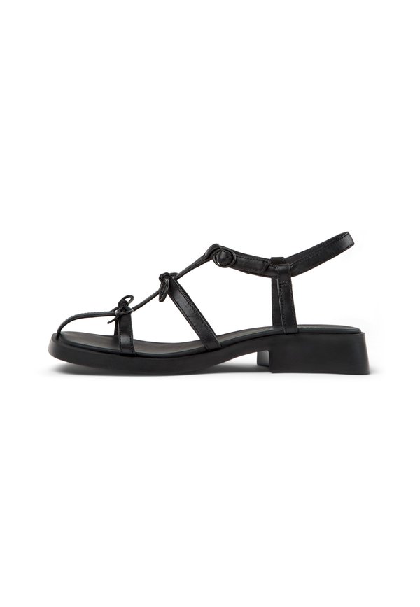 DANA - Riemensandalette - ultrasoft negro/dana
