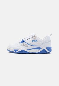 Unselected, white/ultramarine