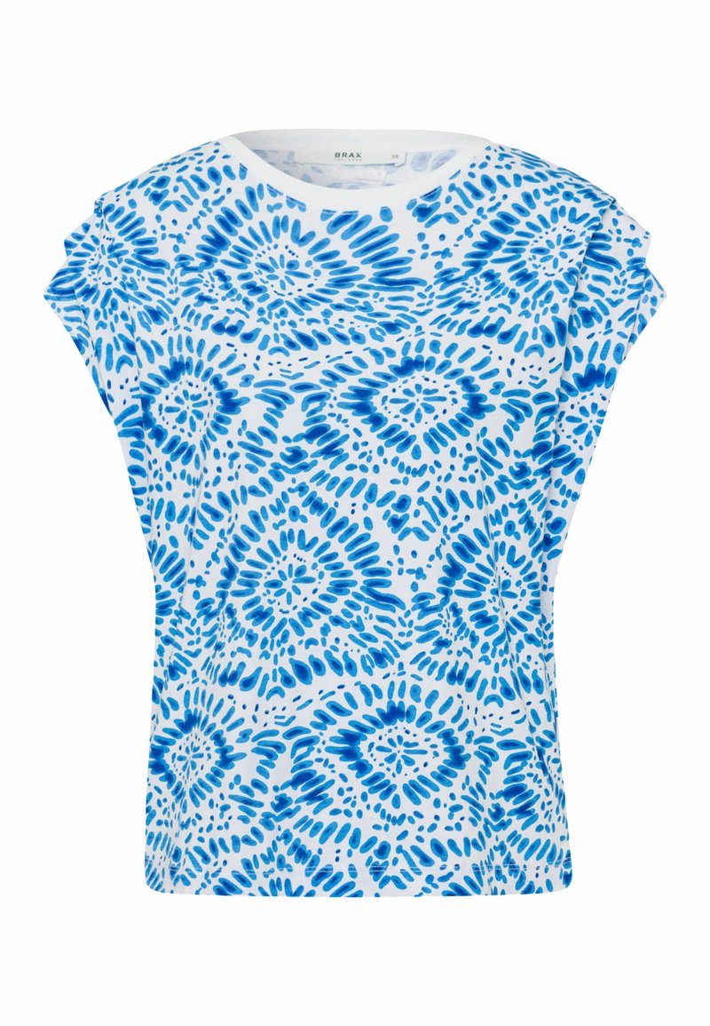 T-shirt Donna BRAX Style Cora In Jersey Morbido, Manica 1/2, Girocollo, Silhouette Sartoriale
