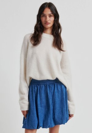 CORNELIA   BALLOON  - Ballongskjørt - blue denim