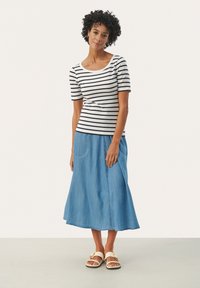 Part Two EAMAJA - T-shirt basic - dark navy stripe