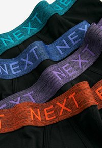 Next A-FRONTS FOUR PACK - Úzke boxerky - black rich marl waistband