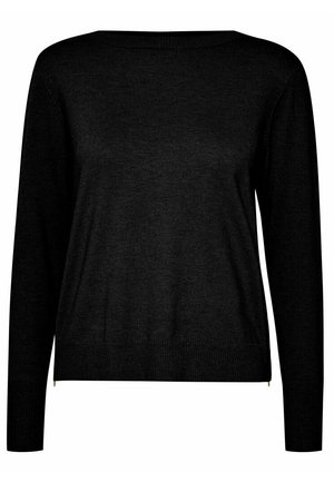 PZSARA - Strickpullover - black beauty