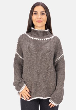 Seasons of April JOLIE - Pullover - dark taupe
