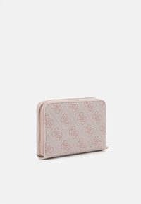 Guess LAUREL MEDIUM ZIP AROUND - Rahakott - dusty rose