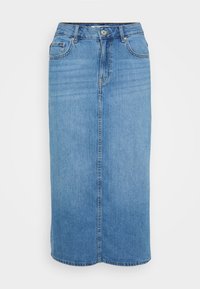 ONLLUMI MIDI BACK SLIT SKIRT - Ceruzaszoknya - medium blue denim