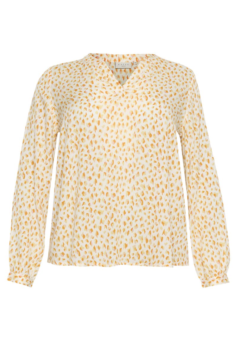 Kaffe Curve Blouse oranje Kaffe Curve Blouse oranje