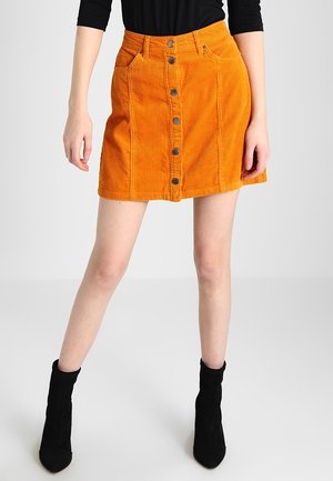 A-line skirt - ochre