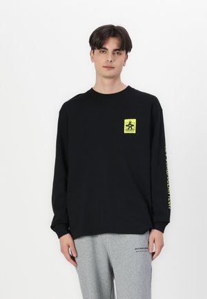 ARCHIVE SUPER COMPUTER UNISEX - Camiseta de manga larga - black