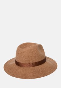 Lauren Ralph Lauren RIBBON-TRIM WOOL FEDORA - Cappello - camel heather