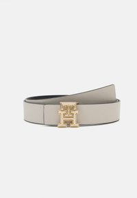Tommy Hilfiger LOGO - Cintura - space blue/ancient white