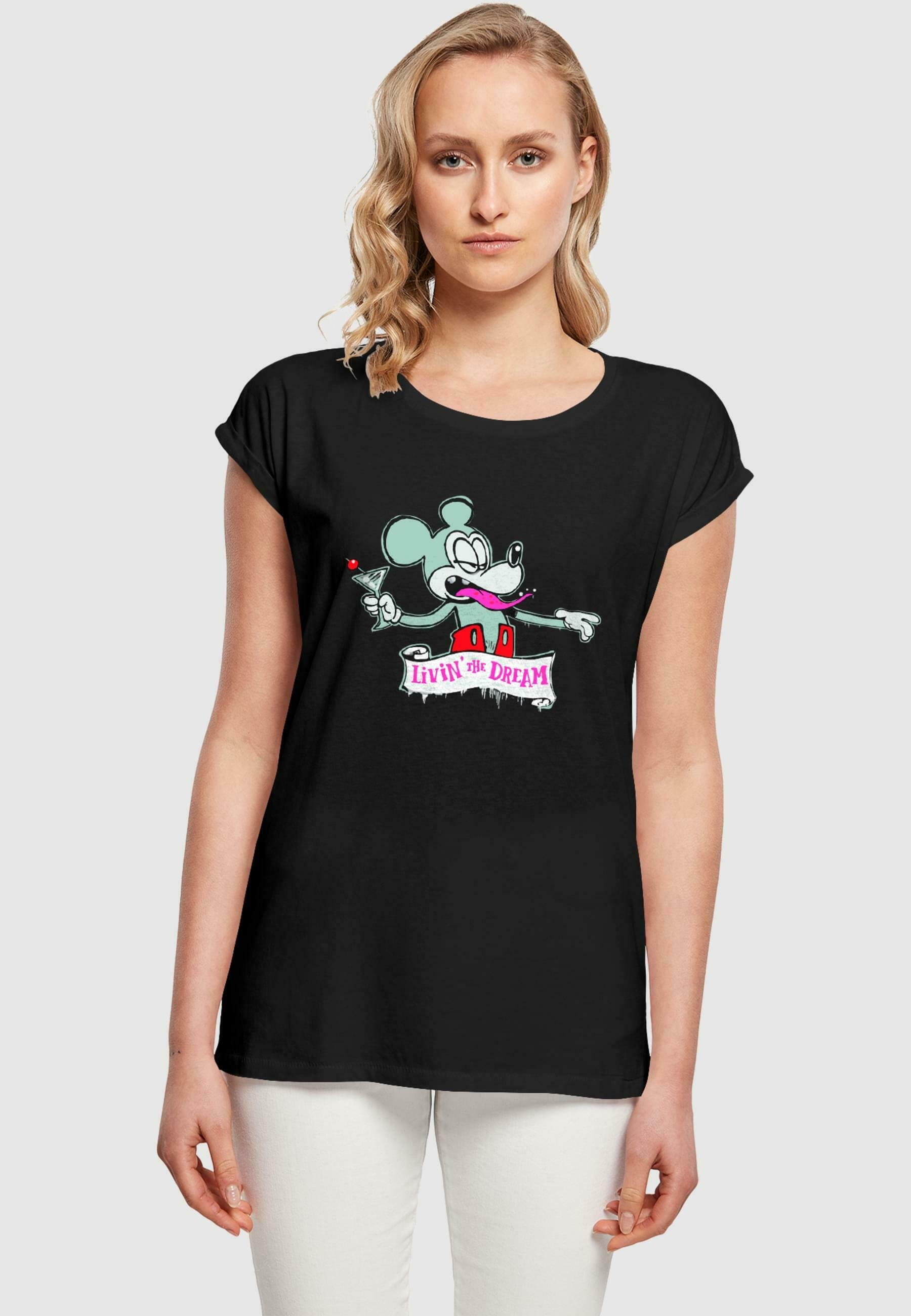 Merchcode BRANDALISED DRUNK MICK T-shirt imprimé black/noir