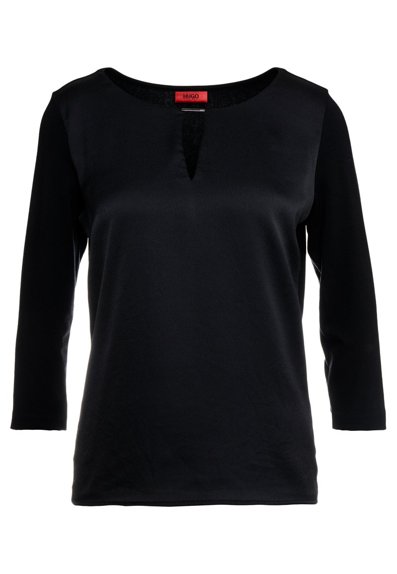 Damen Hemdblusen | HUGO DIFENNA Bluse black/schwarz - EY70315 Damen Hemdblusen | HUGO DIFENNA Bluse black/schwarz - EY70315