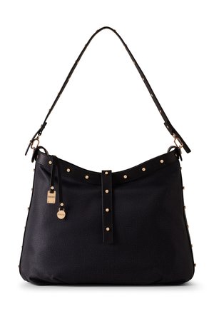 METROPOLE HOBO MEDIUM - Borsa a mano - dark black