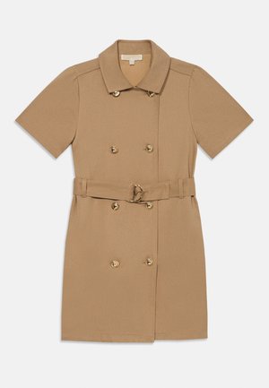 SHORT SLEEVED DRESS - Särkkleit - stone