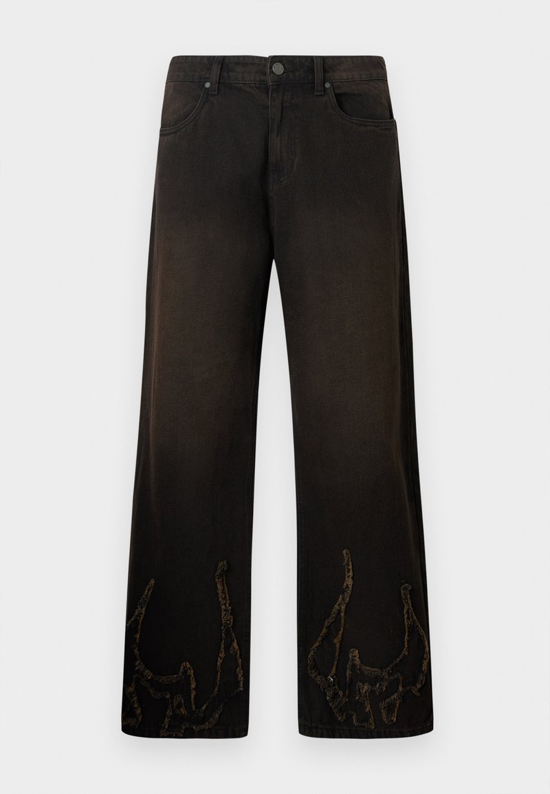 FAVELA Straight leg jeans dyed denim