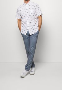 Selected Homme Tygbyxor - light blue