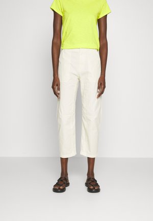 rag & bone LEYTON WORKWEAR PANT - Auduma bikses - ivory